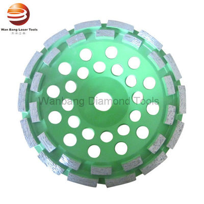 4 Inch 7 Inch Double Row Diamond Cup Grinding Wheel